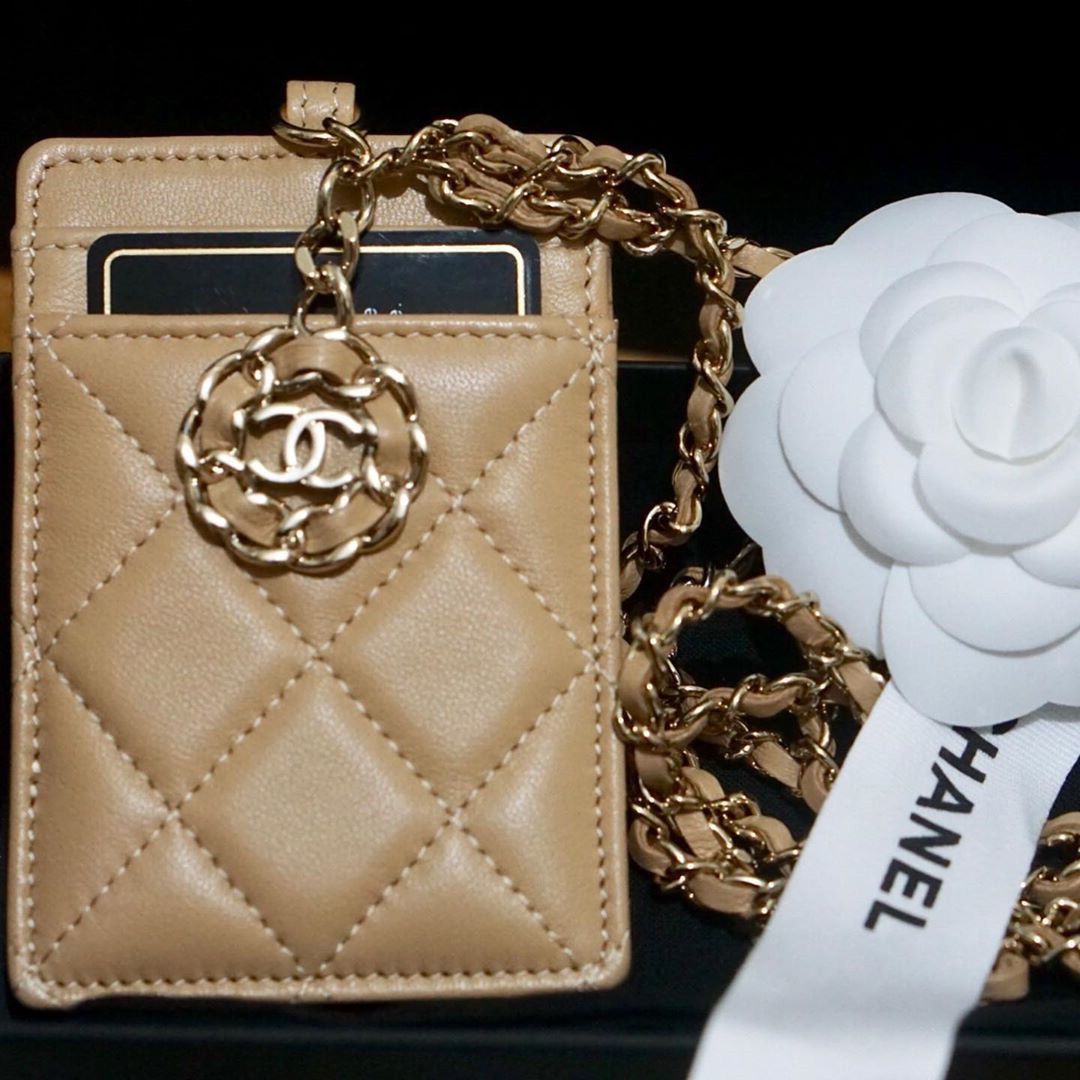 Chanel Chain Card Holder