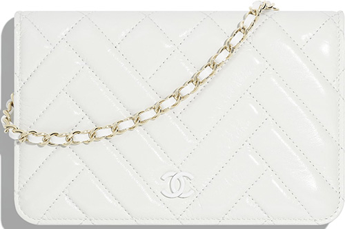 Chanel Mix Quilted Chevron WOC thumb