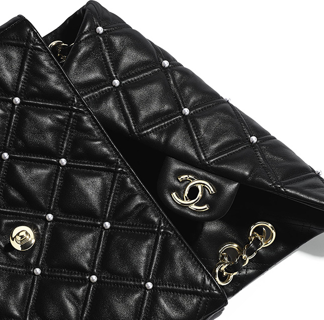 Chanel Quilted With Pearl Bag For the FW Collection