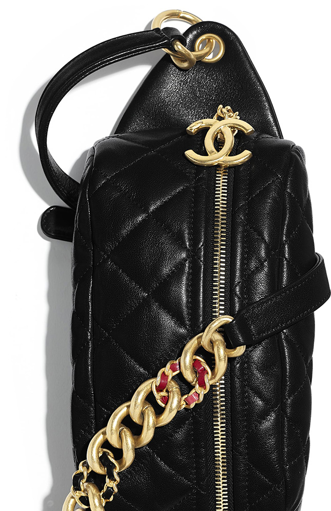 Chanel Chain Leather Link Waist Bag