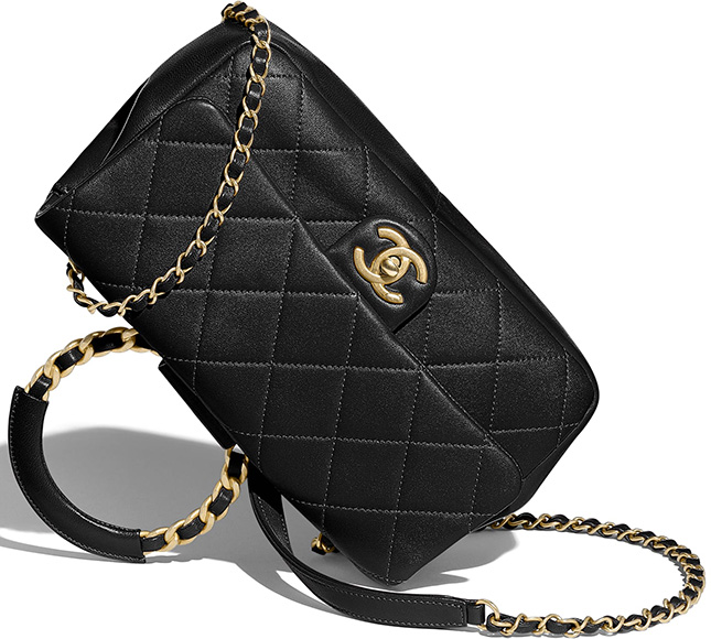 Chanel Circular Handle Bag