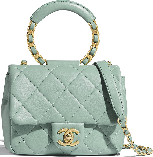 Chanel Circular Handle Bag