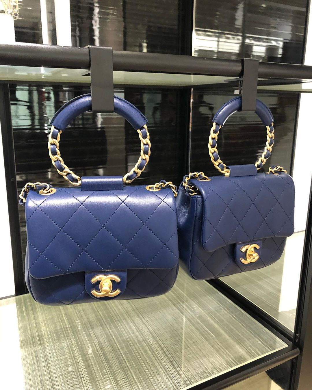 Chanel Circular Handle Bag