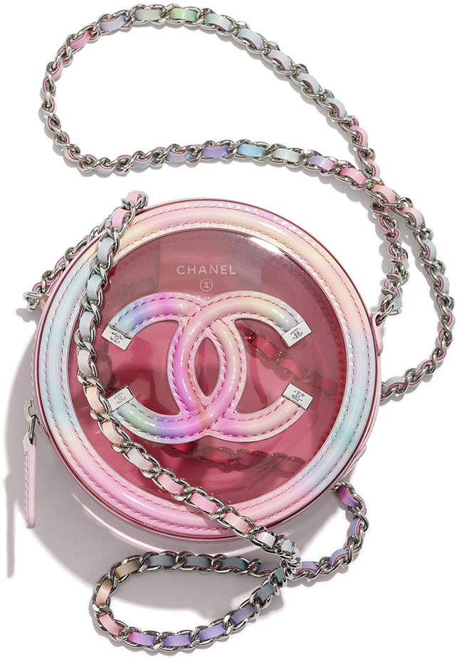 Chanel CC Filigree Transparent Bag