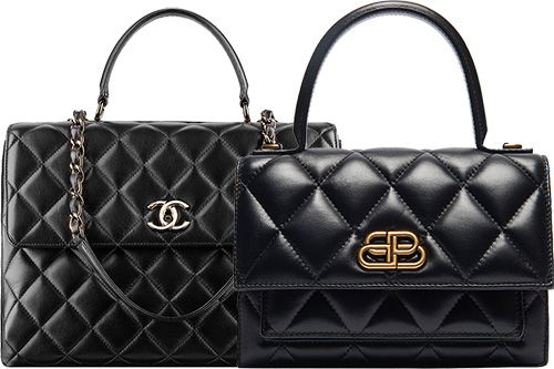 Balenciaga Sharp Bag Looks Exactly Like Chanel Trendy CC Bag Or Not thumb