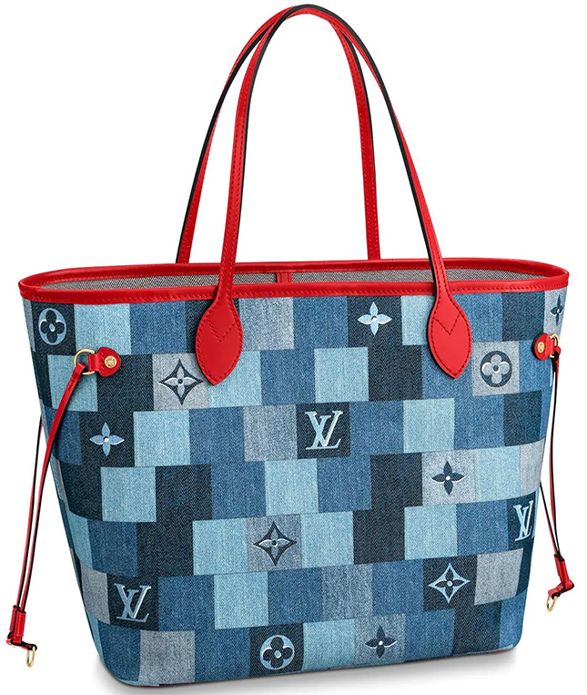 Louis Vuitton Damier Monogram Denim Patch Work Bag Collection