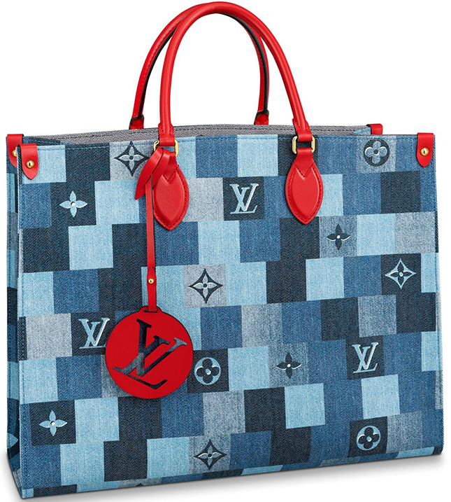 Louis Vuitton Damier Monogram Denim Patch Work Bag Collection