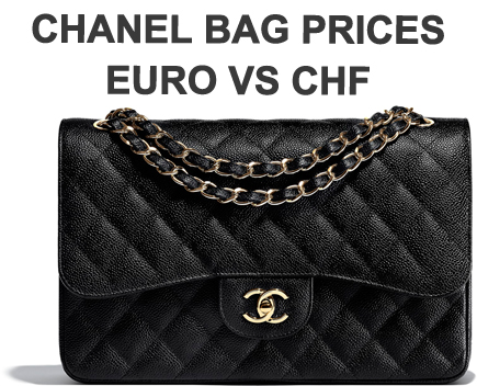 chanel bag Replica Shopping vs euro chf thumb