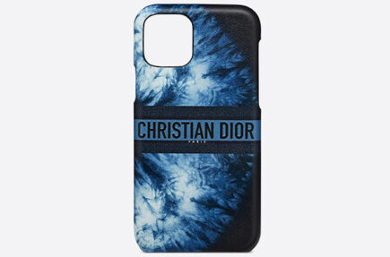 Lady Dior Blue Multicolor iPhone Cases thumb