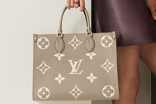 Louis Vuitton On The Go Monogram Embossed Into Leather Bag thumb