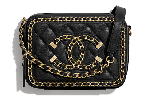 Chanel CC Filigree Chain Around Clutch With Chain thumb