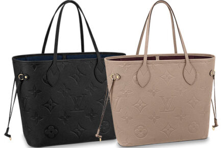 Louis Vuitton Monogram Empreinte Neverfull Bag thumb