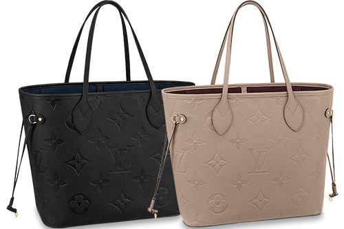 Louis Vuitton Monogram Empreinte Neverfull Bag thumb