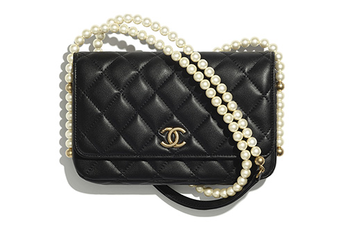 Chanel WOC With Pearl Chain thumb