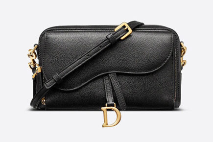 Dior Mini Saddle Shoulder Strap Pouch thumb