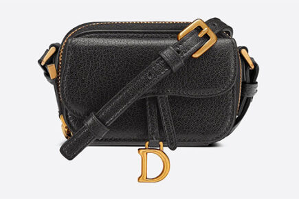 Dior Mini Saddle Shoulder Strap Pouch thumb