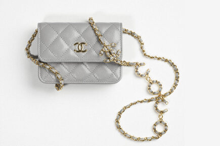 Chanel Coco CC Clutch With Chain V thumb