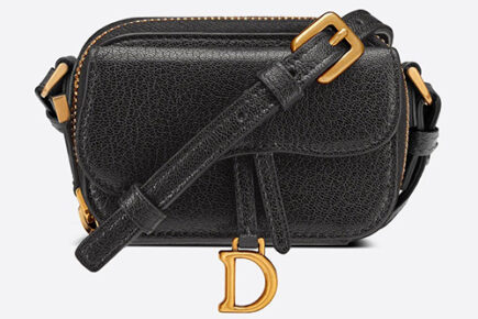 Dior Mini Saddle Shoulder Strap Pouch thumb