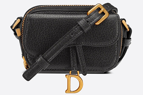 Dior Mini Saddle Shoulder Strap Pouch thumb