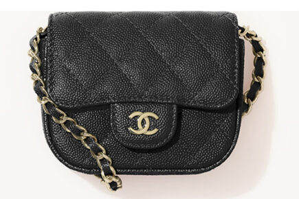 Chanel Mini Classic Clutch With Chain thumb