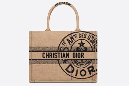 Dior Jute Canvas Bag Collection thumb