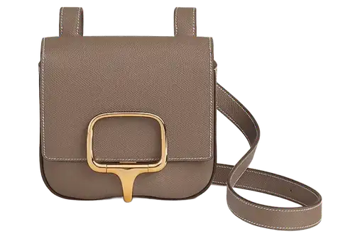 Hermes Della Cavalleria Bag in Epsom calfskin Taupe Featured image