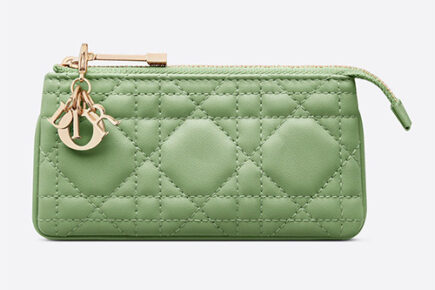 Lady Dior Zipped Key Case thumb