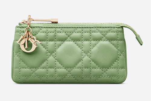 Lady Dior Zipped Key Case thumb