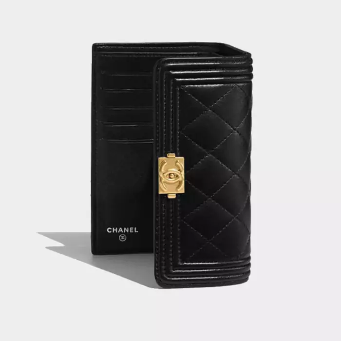 boy chanel small flap wallet 2 1