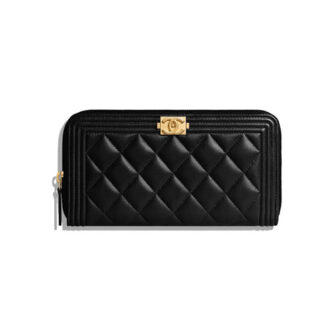 chanel boy zip around wallet Replica Shopping