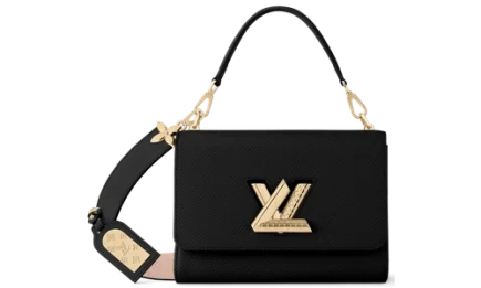 Louis Vuitton Twist MM Bag With Monogramed Mirror Strap in Epi Leather Featured image