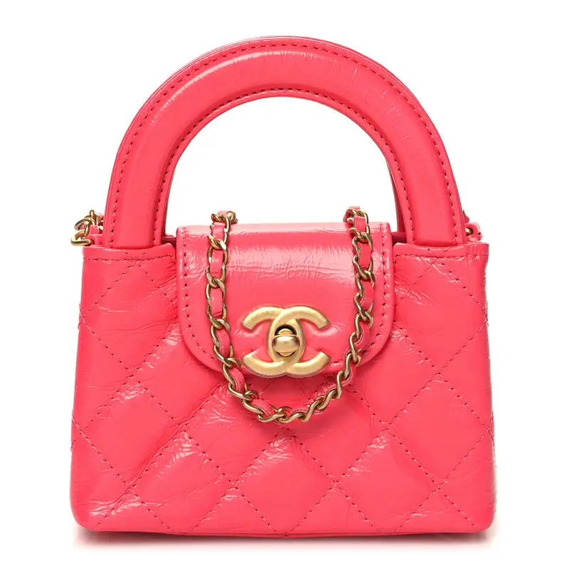 chanel kelly bag dark pink