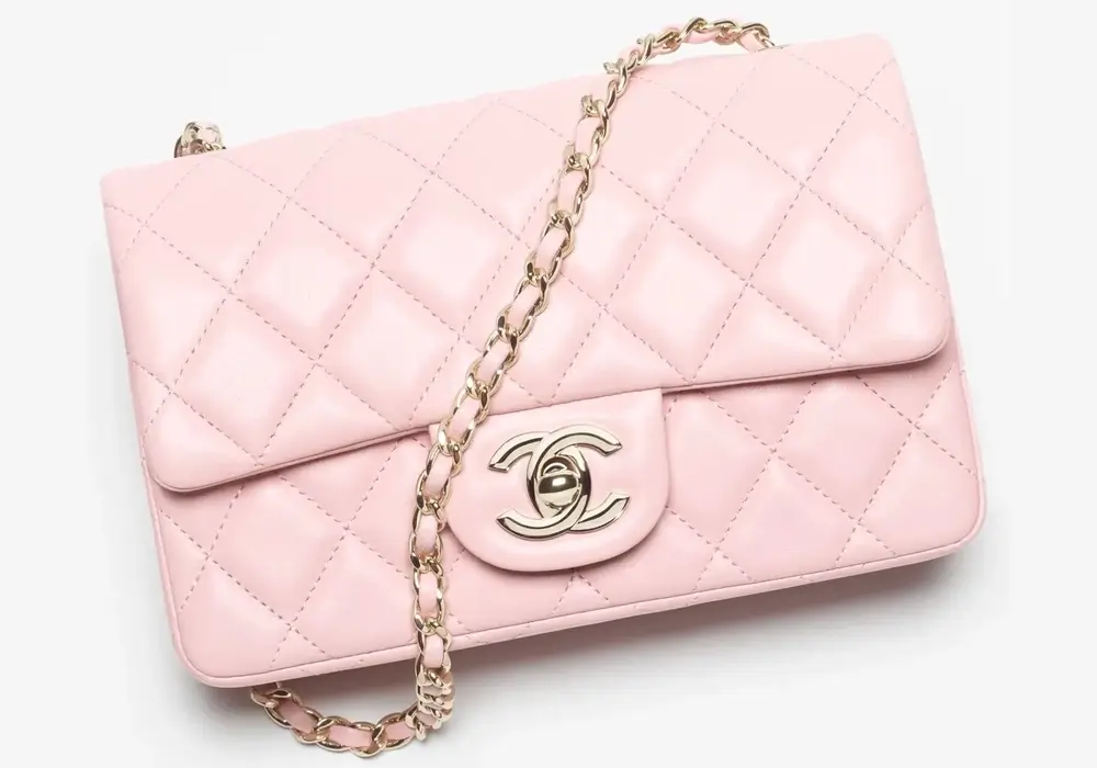 Chanel Mini Flap Bag in Lambskin Front image 2 (1)