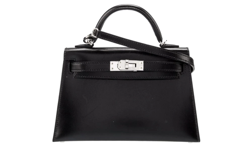 Hermes Mini Kelly II Sellier Bag in Box Leather Featured image