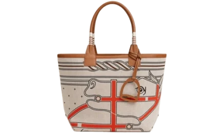 Hermes Steeple 28 Bag in Canvas Swift Featured image