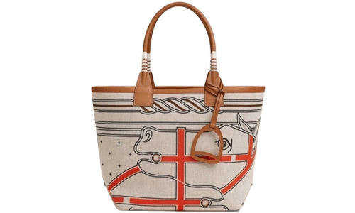 Hermes Steeple 28 Bag in Canvas Swift Featured image