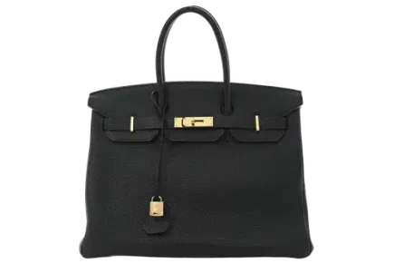 Hermes Birkin 35 Bag in Togo Black Featured image