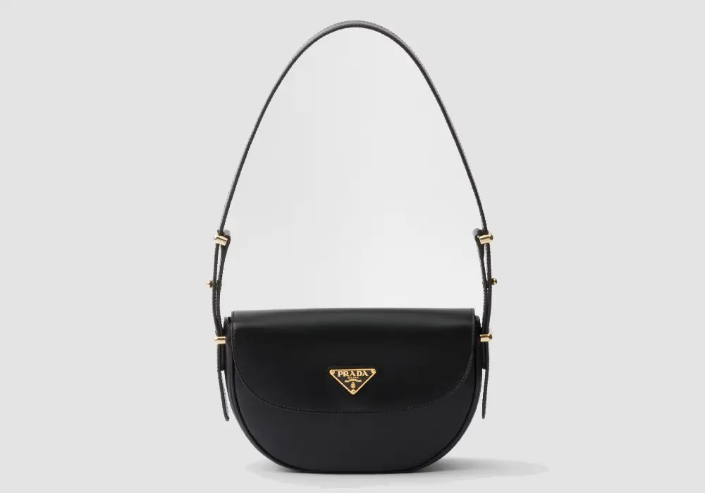 Prada Arqué Bag With Flap Front Image
